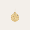 Celestial Starburst Coin Pendant