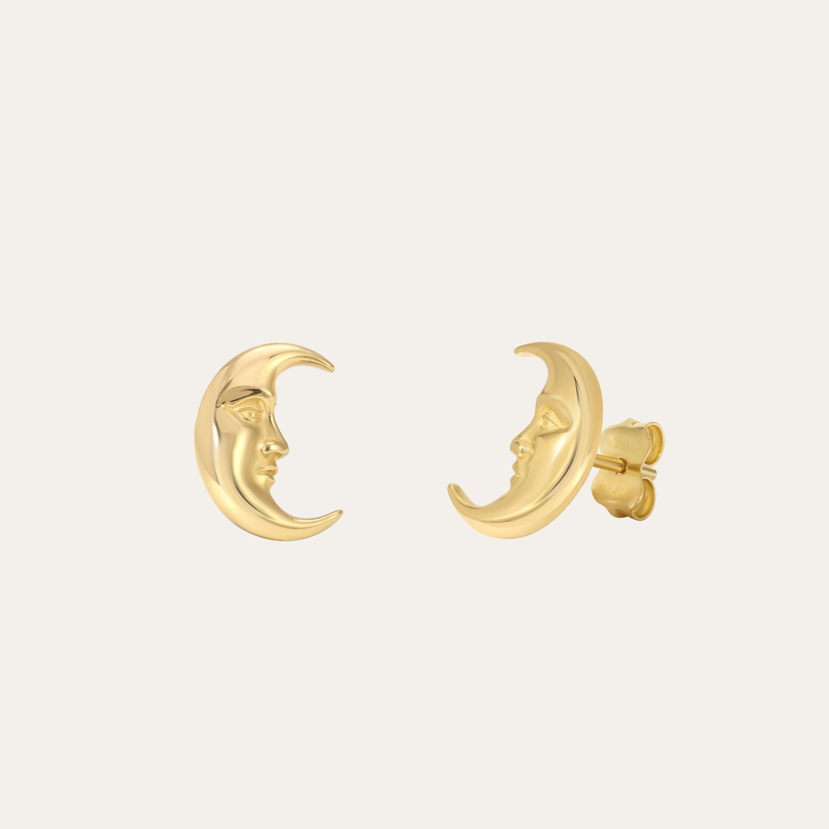 Celestial Moon Studs