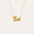 Pave Angel Signature Necklace