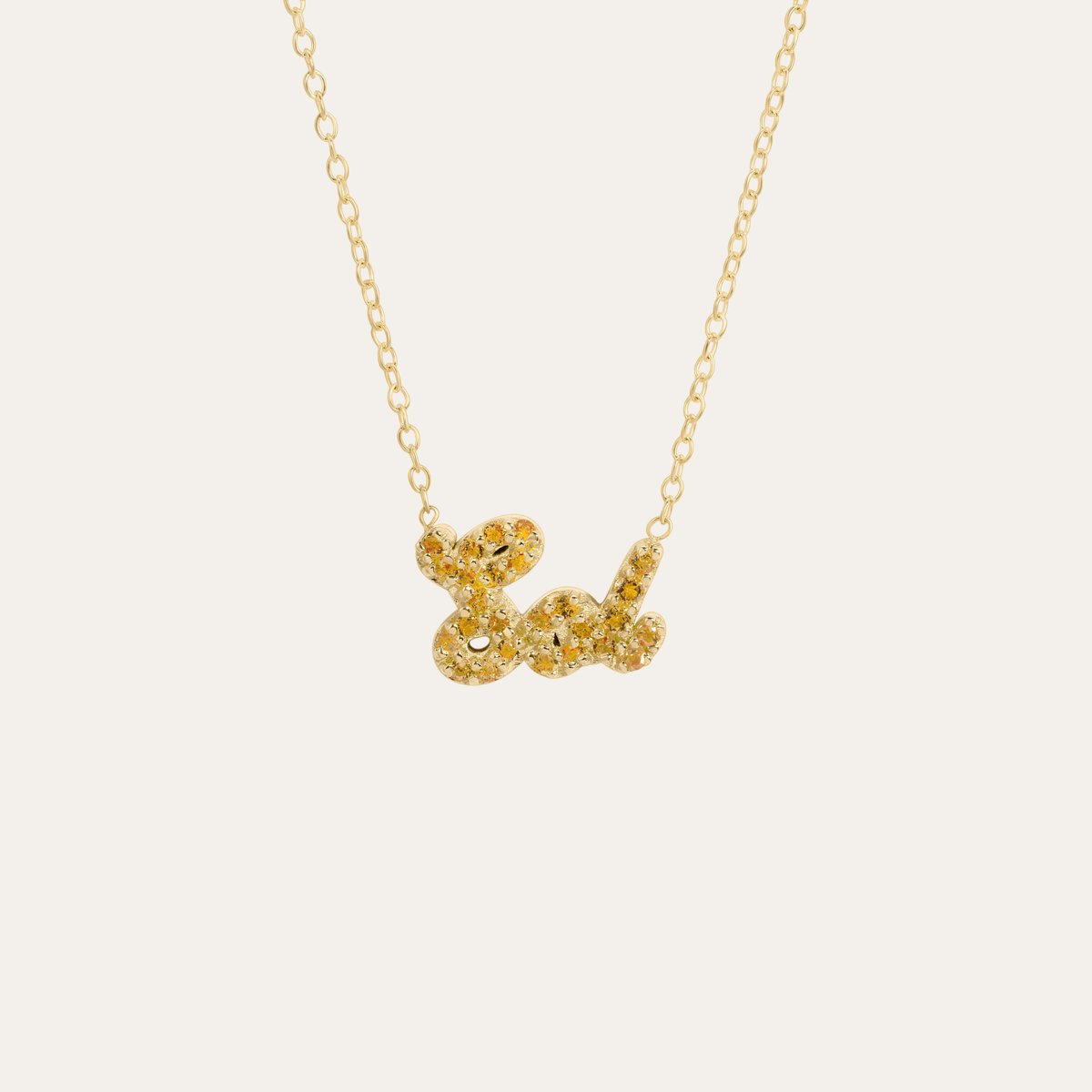 Pave Angel Signature Necklace