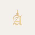 Angel Initial Pendant