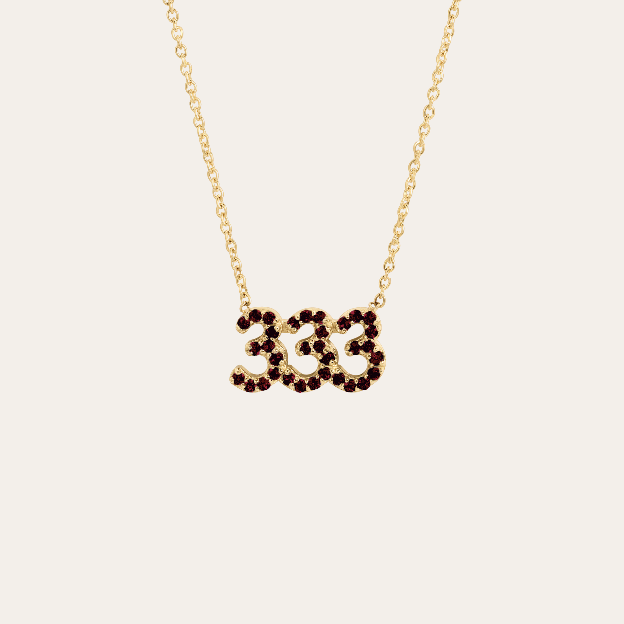 Pave Angel Code Necklace