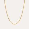 Infinity Rope Link Necklace
